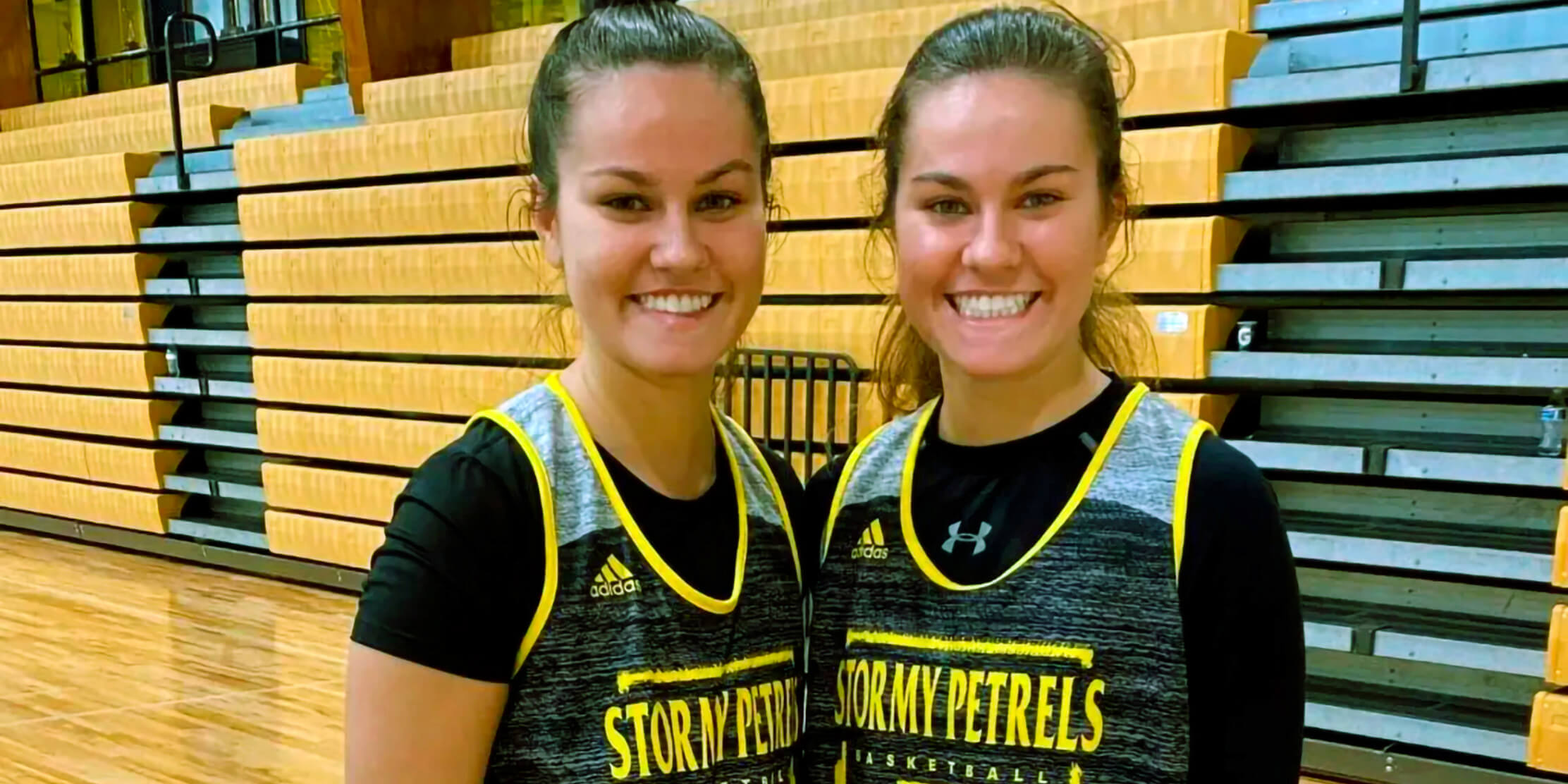 Photo for Setback to comeback: Twin sisters return to the basketball court after ACL tears