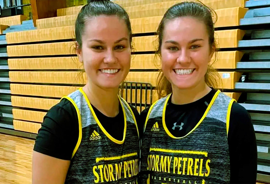 Setback to comeback: Twin sisters return to the basketball court after ACL tears